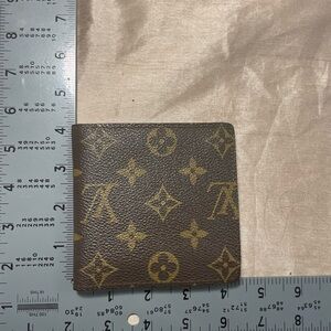 Louis Vuitton Brown Monogram Key & Card Holder
